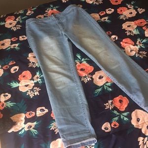 White wash jeggings